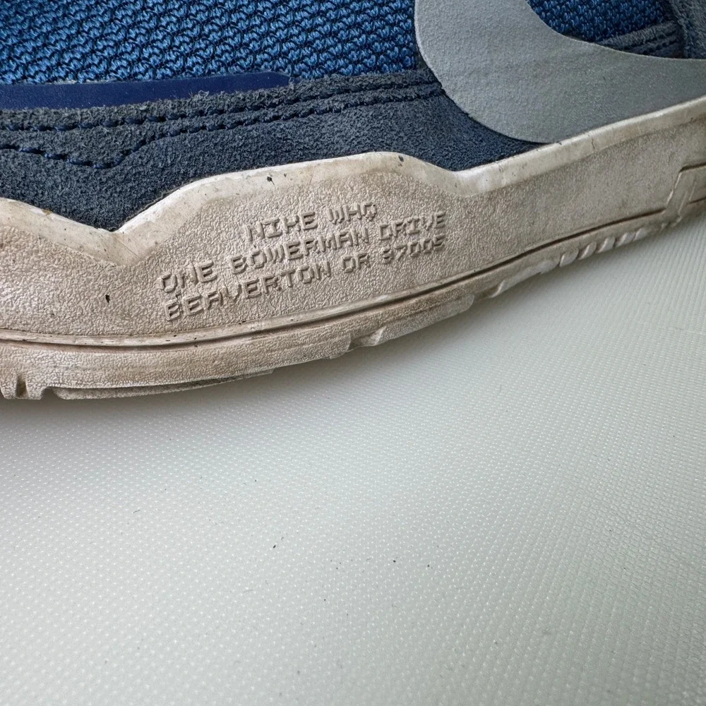 Nike‎ SB Ishod Wair Kids 4.5Y Blue Grey Skate Shoes FN4210-400 Athletic Sneakers